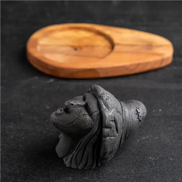 Gray Witch Incense Holder