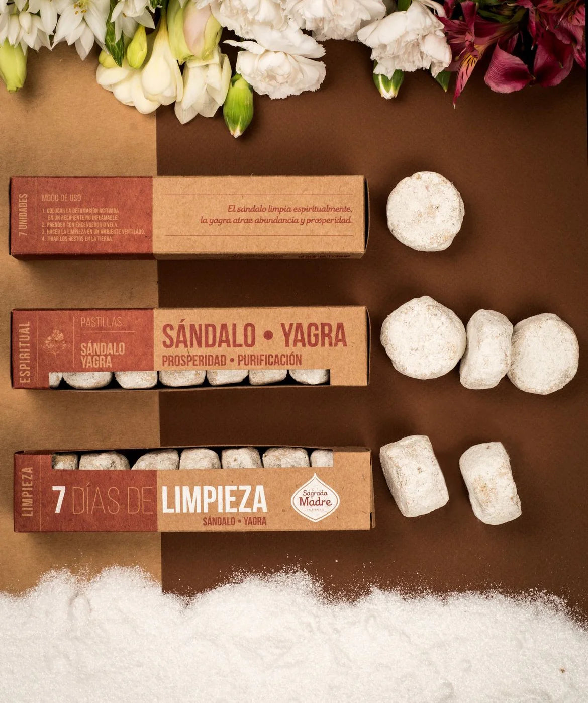 7 Days Cleansing Natural Smudge - Sandalwood and Yagra