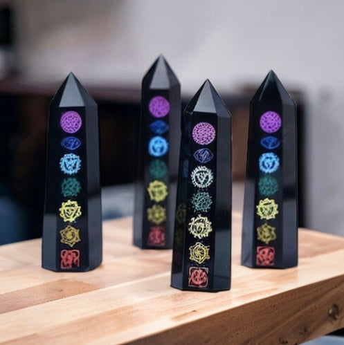 Torre de Obsidiana 7 Chakras