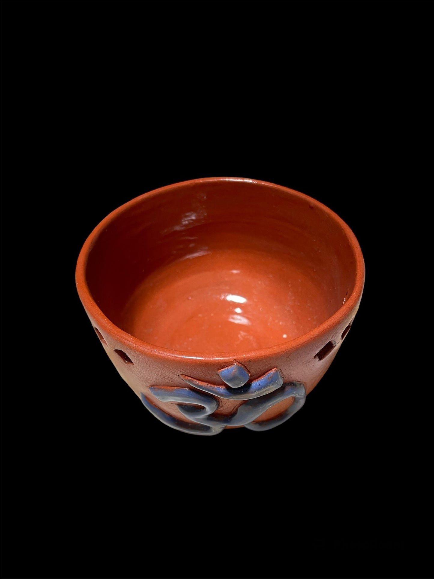 Smudge Burner Om Blue