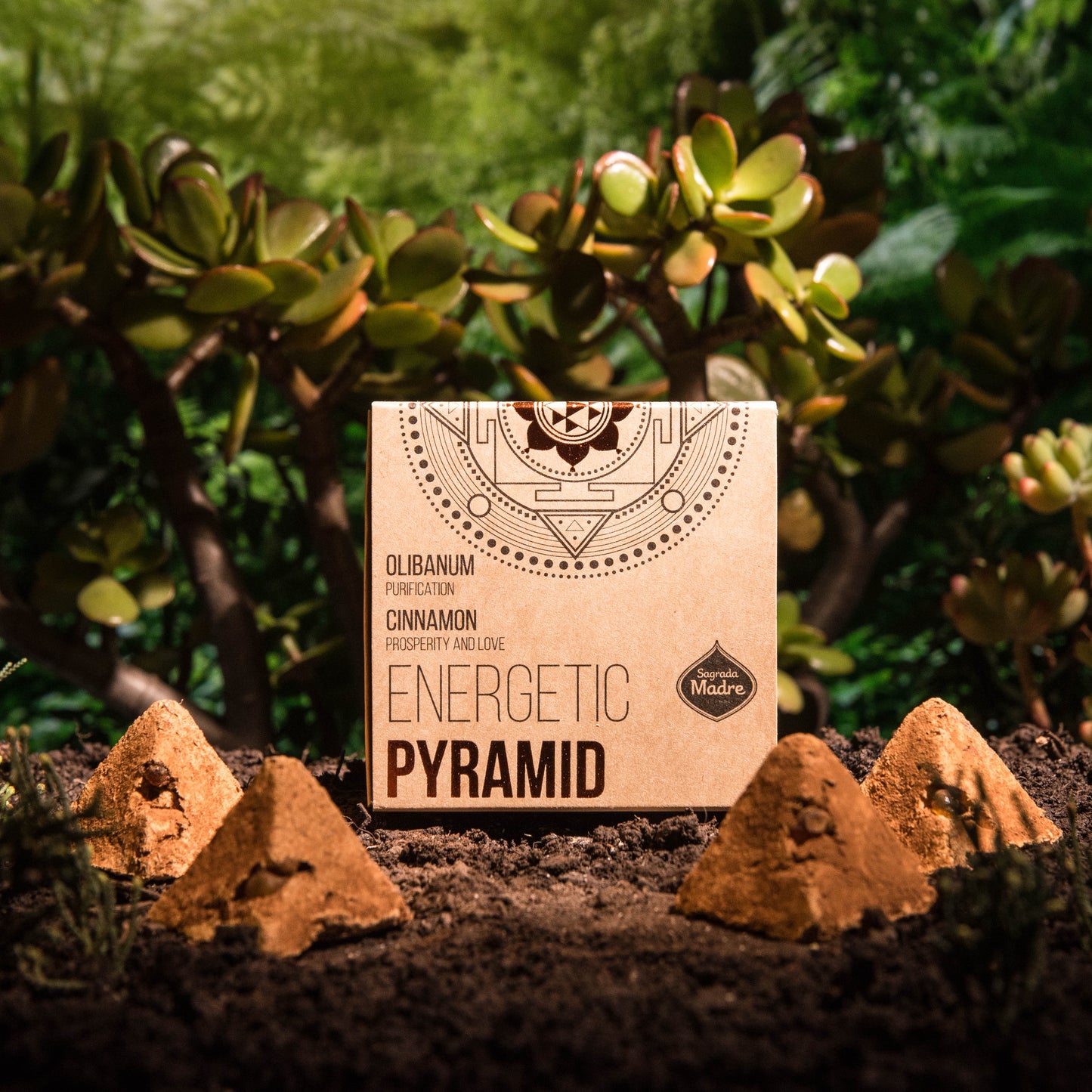 Energetic Pyramid Olibanum and Cinnamon