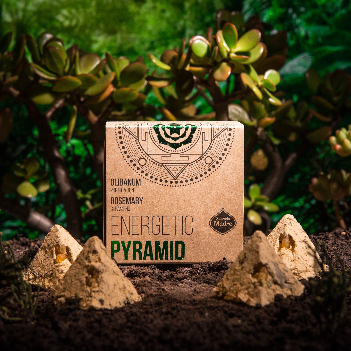 Energetic Pyramid Frankincense with Rosemary
