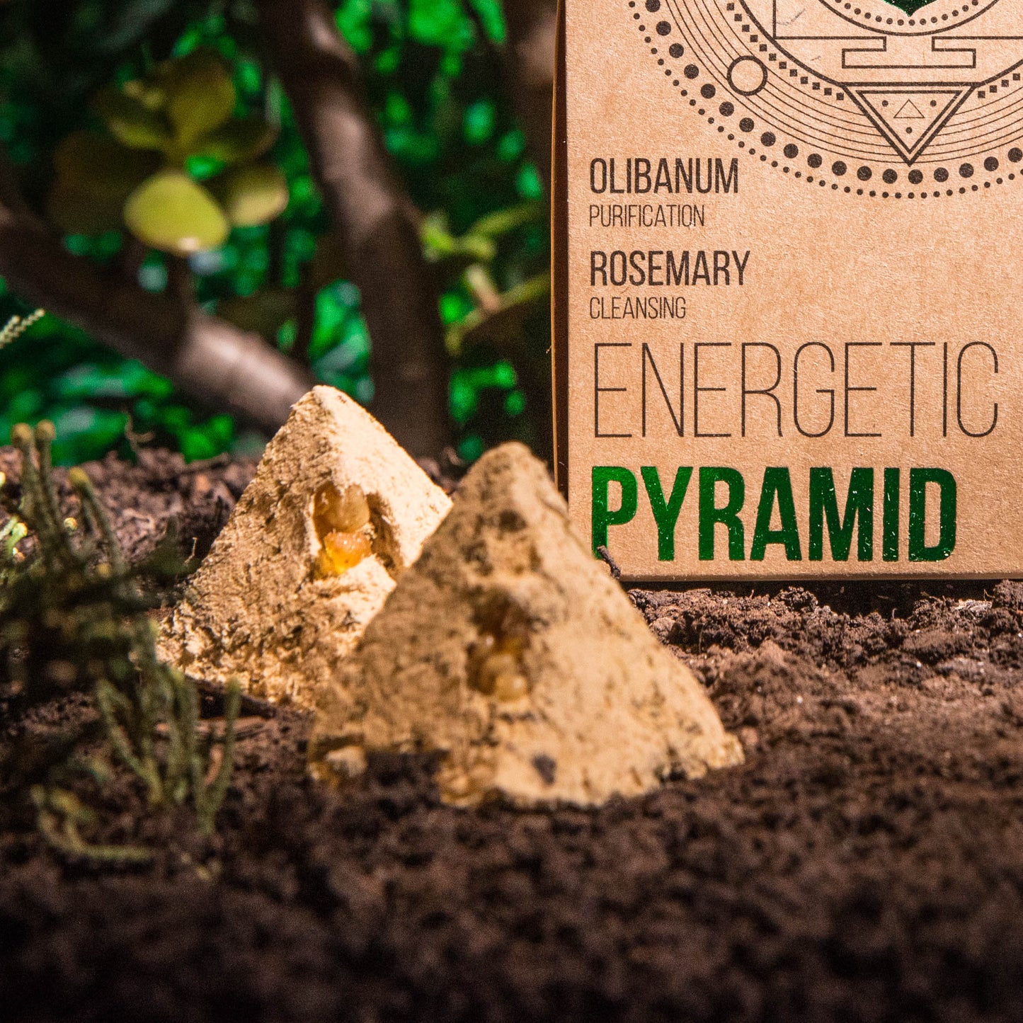 Energetic Pyramid Frankincense with Rosemary