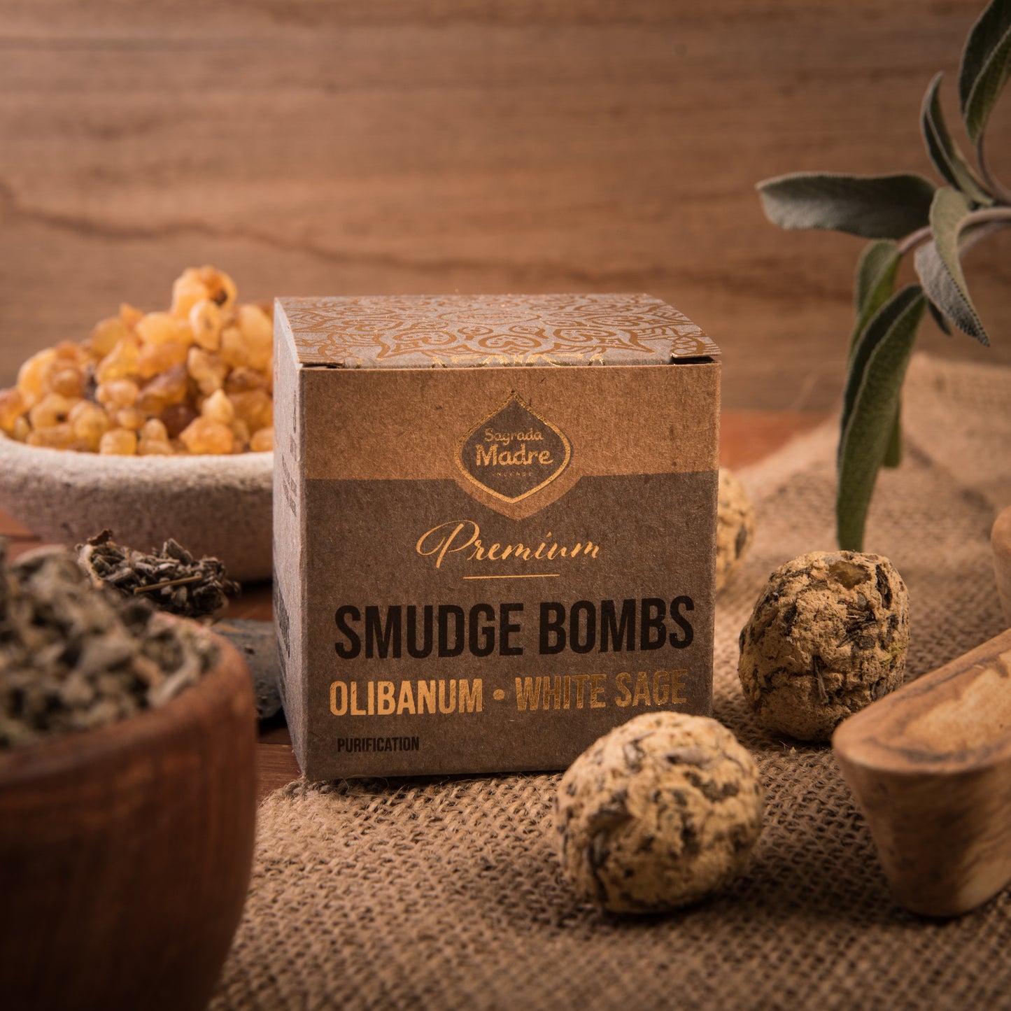 Olíbano y Salvia Blanca