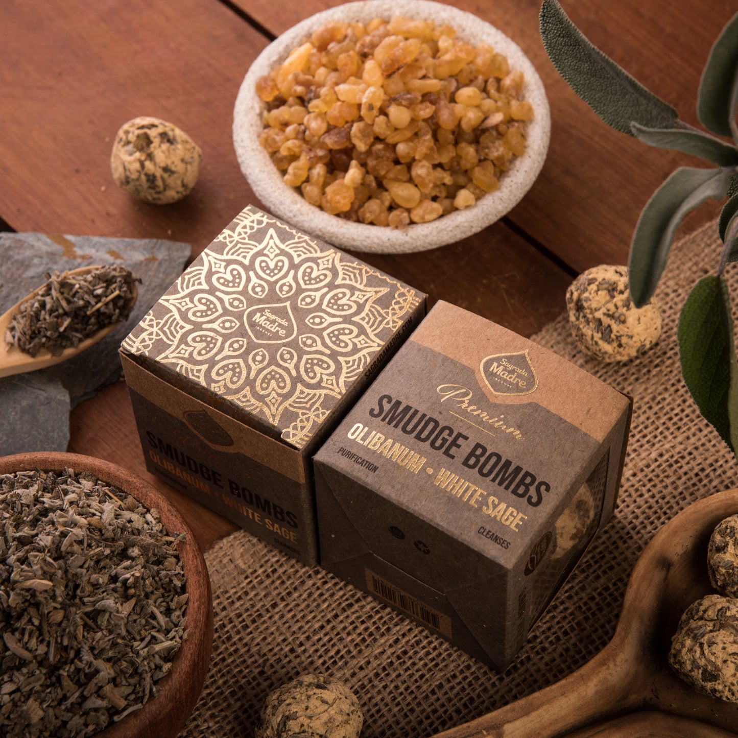 Olíbano y Salvia Blanca