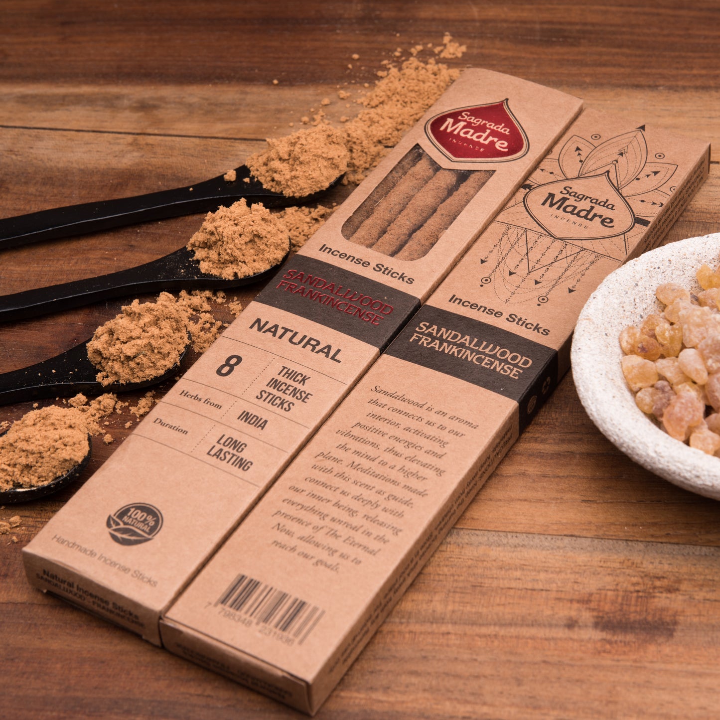 Natural Sandalwood & Frankincense