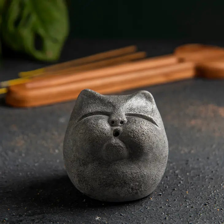 She Cat Incense Holder
