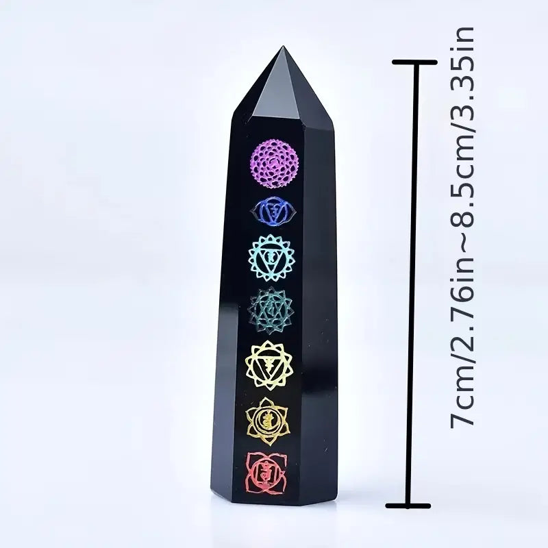 Obsidian Chakra Tower